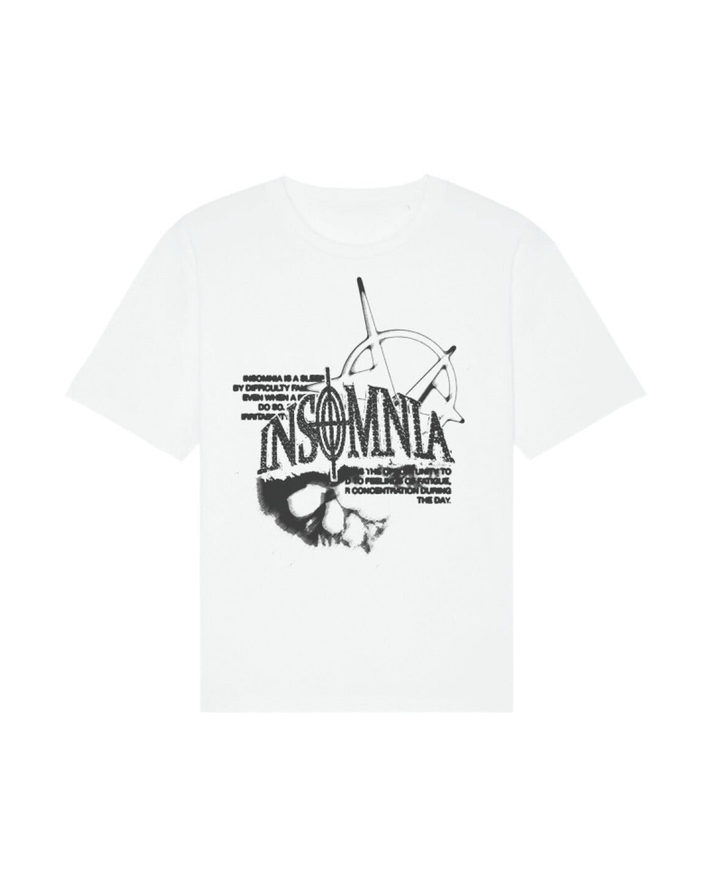 Insomnia Oversize Tee Weiß