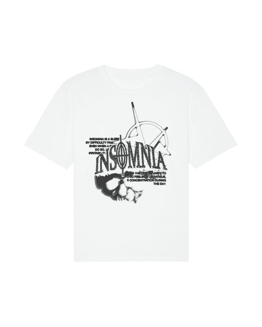 Insomnia Oversize Tee White