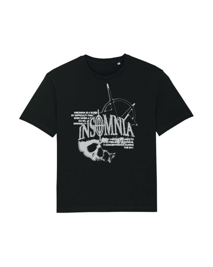 Insomnia Oversize Tee Schwarz